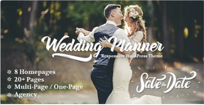 Top Wedding Planner WordPress Themes 2020 - Wedding Planner