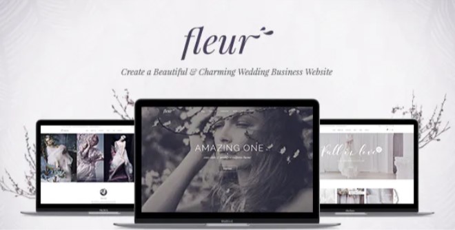 Top Wedding Planner WordPress Themes 2020 - Fleur