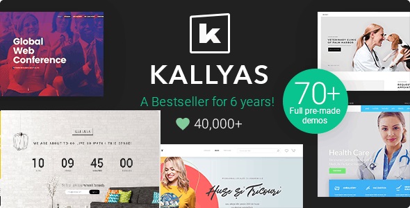 Top Wedding Save the Date WordPress Theme - Kallyas