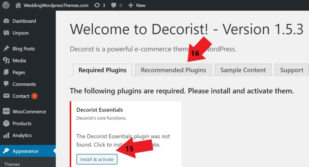 Create an online store with WordPress Theme Decorist